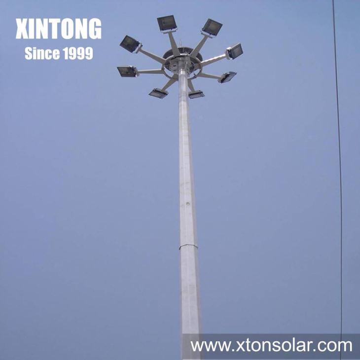 30m Drawing Design Reasonable Price LED High Mast Light