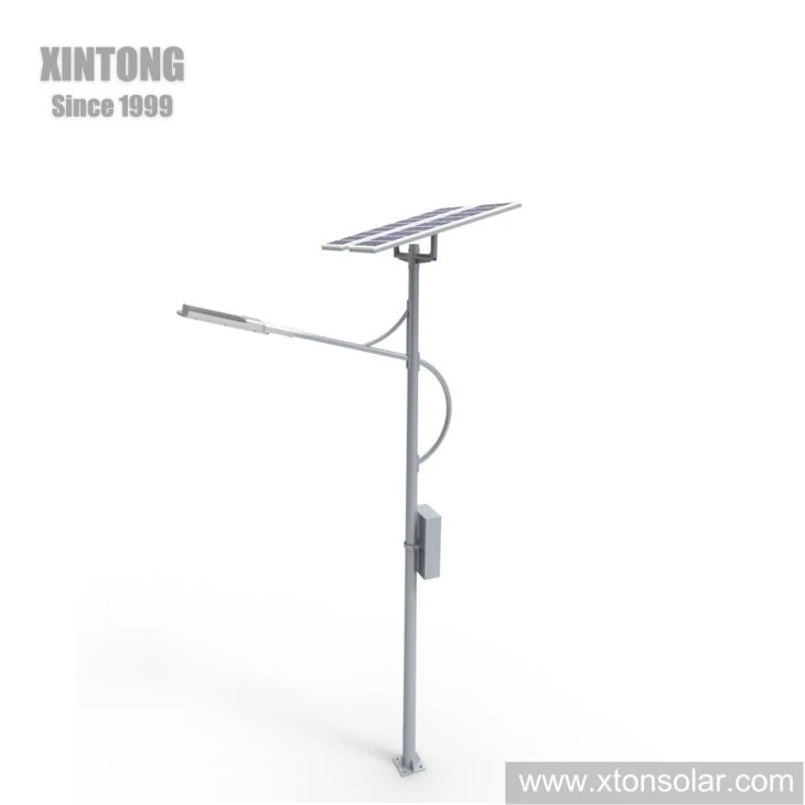 Battery Hanged Hot-DIP Galvanized Pole Solar LED Street Light