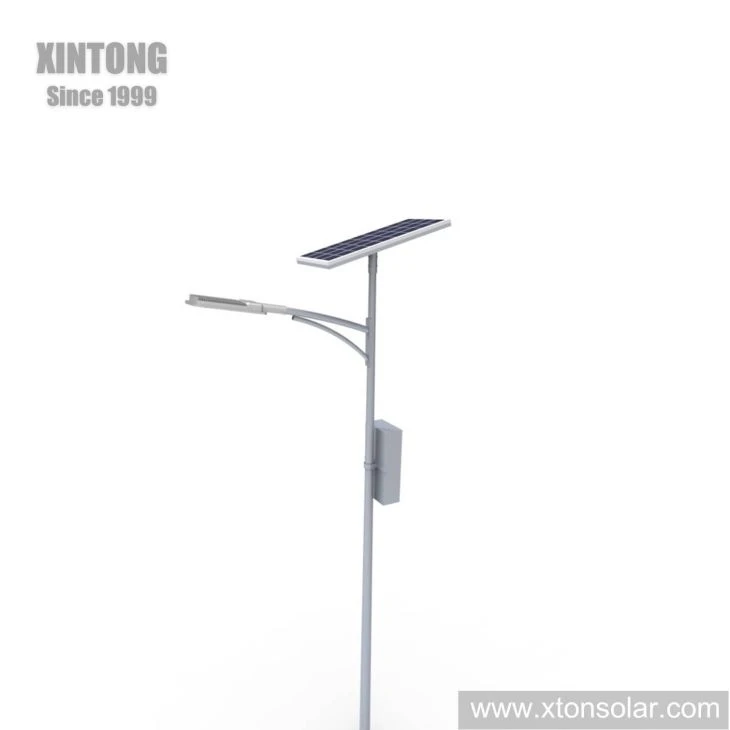 Battery Hanged Hot-DIP Galvanized Pole Solar LED Street Light