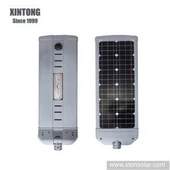Semua dalam satu bersepadu 50W LED lampu jalan kalis air IP65